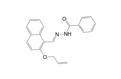 Benzohydrazide, N2-(2-allyloxy-1-naphthylmethylene)-