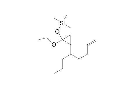 1-Ethoxy-2-(1'-propylpent-4'-enyl)-1-(trimethylsilyl)oxycyclopropane
