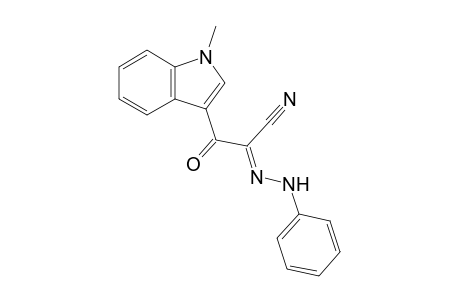 3-(1-methyl-1H-indol-3-yl)-3-oxo-2-(phenylhydrazono)propanenitrile