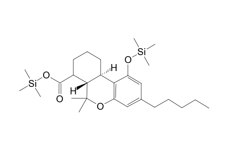 Trimethylsilyl derivative of Hexahydrocannabinol-7-oic acid (equitorial isomer)