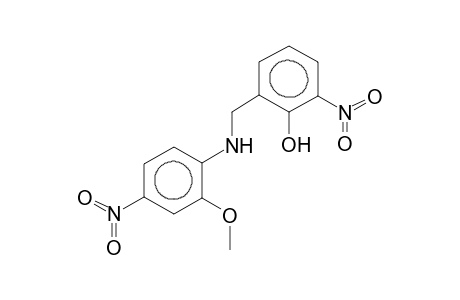 2-nitro-6-(2-methoxy-4-nitroanilinomethyl)phenol