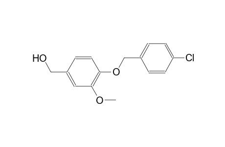 benzenemethanol, 4-[(4-chlorophenyl)methoxy]-3-methoxy-