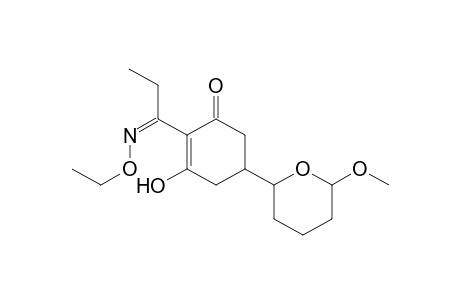 2-Cyclohexen-1-one, 2-[1-(ethoxyimino)propyl]-3-hydroxy-5-(tetrahydro-6-methoxy-2H-pyran-2-yl)-