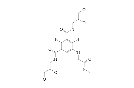 N,N'-BIS-(2,3-DIHYDROXYPROPYL)-2,4-DIIODO-5-[2-(METHYLAMINO)-2-OXOETHOXY]-1,3-BENZENEDICARBOXAMIDE
