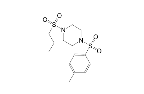 piperazine, 1-[(4-methylphenyl)sulfonyl]-4-(propylsulfonyl)-