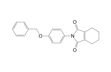 1H-Isoindole-1,3(2H)-dione, 4,5,6,7-tetrahydro-2-[4-(phenylmethoxy)phenyl]-