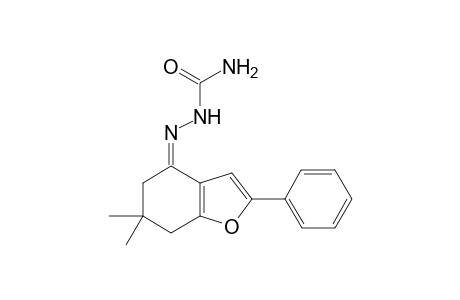 6,6-Dimethyl-4-oxo-2-phenyl-4,5,6,7-tetrahydrobenzofuran - Semicarbazone