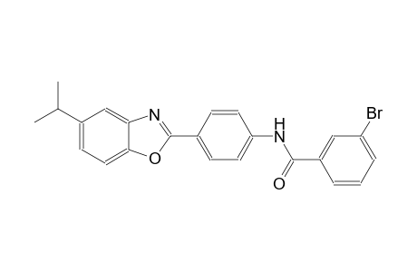benzamide, 3-bromo-N-[4-[5-(1-methylethyl)-2-benzoxazolyl]phenyl]-