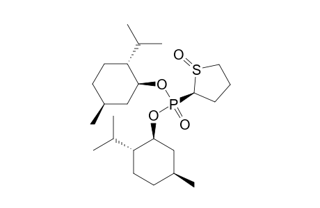 2-[DI-(L)-MENTHYLOXYPHOSPHORONYL]-THIOLANE-S-OXIDE;MAJOR-ISOMER