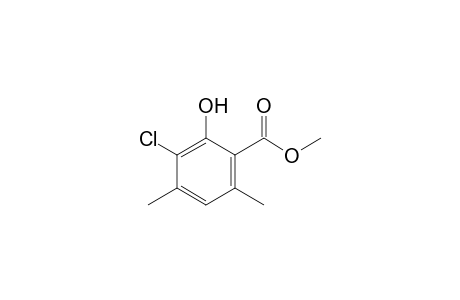 Methyl 3-chloro-2-hydroxy-4,6-dimethylbenzoate