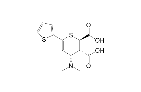 (2R,3S,4S)-4-(Dimethylamino)-6-(2'-thienyl)-3,4-dihydro-2H-thiopyran-2,3-dicarboxylic acid