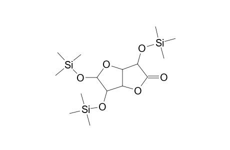 D-Glucofuranuronic acid, 1,2,5-tris-O-(trimethylsilyl)-, .gamma.-lactone