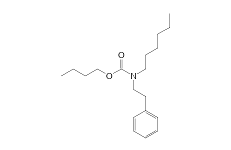 Carbonic acid, monoamide, N-(2-phenylethyl)-N-hexyl-, butyl ester