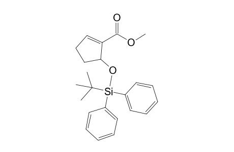 5-(tert-Butyldiphenylsilyloxy)cyclopent-1-enecarboxylic acid methyl ester