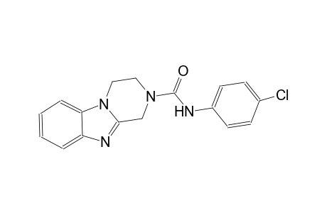 pyrazino[1,2-a]benzimidazole-2(1H)-carboxamide, N-(4-chlorophenyl)-3,4-dihydro-