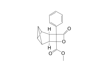 9-OXO-10-PHENYL-8-OXAPENTACYCLO-[4.4.0.0(2,4).0(3,5).0(7,10)]-DECAN-7-CARBOXYLIC-ACID-METHYLESTER