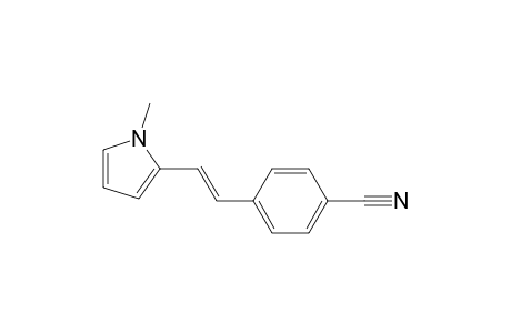 4-[(E)-2-(1-methyl-2-pyrrolyl)ethenyl]benzonitrile