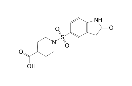 4-piperidinecarboxylic acid, 1-[(2,3-dihydro-2-oxo-1H-indol-5-yl)sulfonyl]-