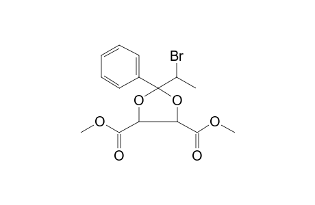 2-(1-Bromoethyl)-4,5-dimethoxycarbonyl-2-phenyl-1,3-dioxolane