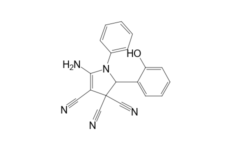 1-Phenyl-2-(2-hydroxyphenyl)-3,3,4-tricyano-5-amino-1,2-dihydropyrrole