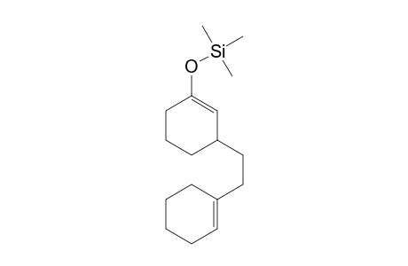 3-(2'-Cyclohex-1'-enylethyl)-1-(t-trimethylsilyl)oxy-1-cyclohexene