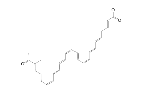 2-DEHYDRO-3-DEOXYLAETIPOIC-ACID-A;24-METHYL-25-OXO-HEXACOSA-2,5,7,9,11,13,15,17,19,21,23-UNDECANOIC-ACID
