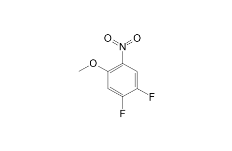 4,5-DIFLUORO-2-METHOXY-NITROBENZENE