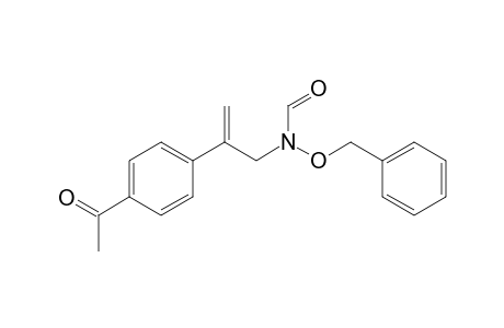 N-[2-(4-Acetyl-phenyl)-allyl]-N-benzyloxyformamide