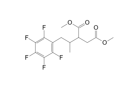Dimethyl 2-(1-(perfluorophenyl)propan-2-yl)succinate