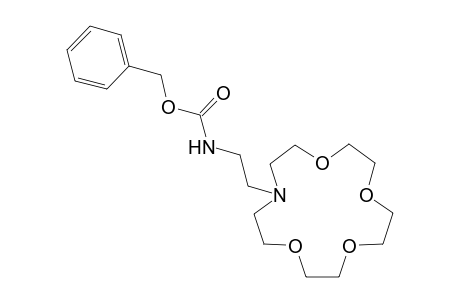 (phenylmethyl) N-[2-(1,4,7,10-tetraoxa-13-azacyclopentadec-13-yl)ethyl]carbamate