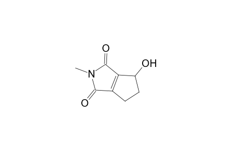 4-Hydroxy-2-methyl-5,6-dihydrocyclopenta[c]pyrrole-1,3(2H,4H)-dione