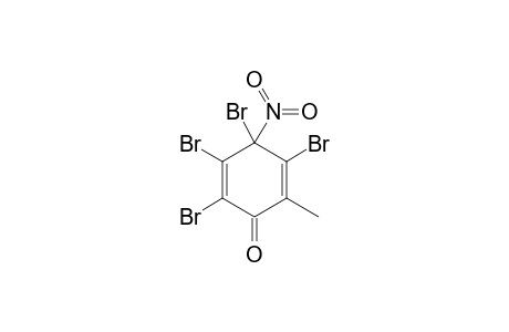 2,3,4,5-TETRABROMO-6-METHYL-4-NITRO-CYCLOHEXA-2,5-DIENONE