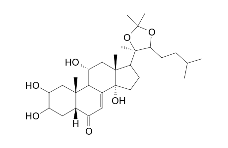 Ajugasterone C - 20,22-Monoacetonide