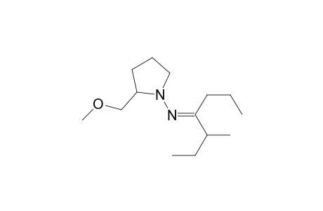 1-Pyrrolidinamine, 2-(methoxymethyl)-N-[1-(1-methylpropyl)butylidene]-, [S-[R*,S*-(Z)]]-