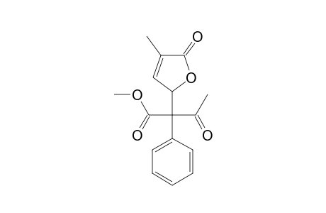 METHYL-2-(4-METHYL-5-OXO-2,5-DIHYDROFURAN-2-YL)-3-OXO-2-PHENYLBUTANOATE