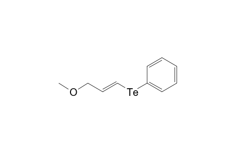 (E)-1-Methoxymethyl-2-(phenyltelluryl)ethene