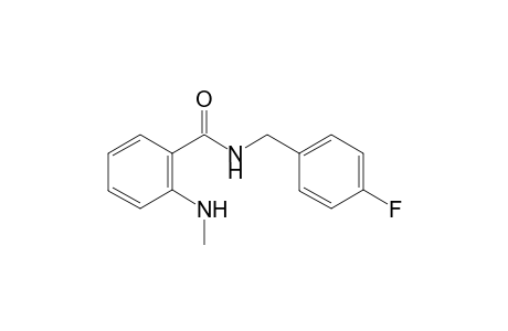 N-(4-fluorobenzyl)-2-(methylamino)benzamide