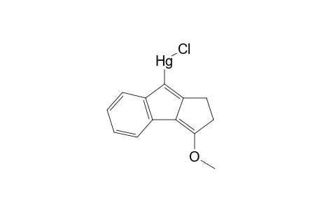 (3-Methoxy-1,2-dihydrocyclopenta[a]inden-8-yl)mercury Chloride