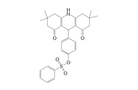 1,8(2H,5H)-acridinedione, 3,4,6,7,9,10-hexahydro-3,3,6,6-tetramethyl-9-[4-[(phenylsulfonyl)oxy]phenyl]-