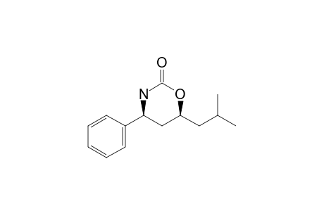 6-ISOBUTYL-4-PHENYL-1,3-OXAZINAN-2-ONE