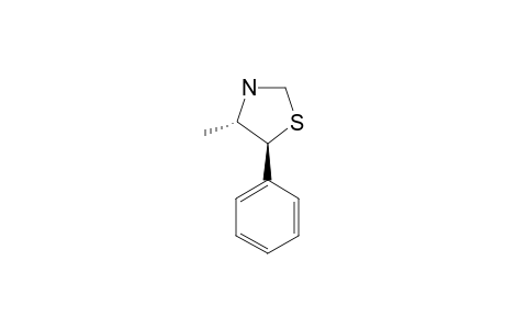 5-Phenyl-4-methyl-1,3-thiazolidin, (threo)
