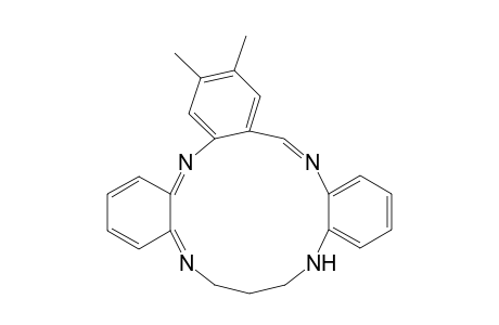 Tribenzo[b,f,l][1,4,8,11]tetraazacyclotetradecine, 5,6,7,8-tetrahydro-16,17-dimethyl-
