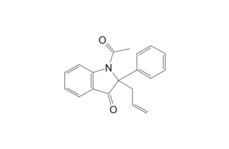 1-Acetyl-2-allyl-2-phenyl-indolin-3-one