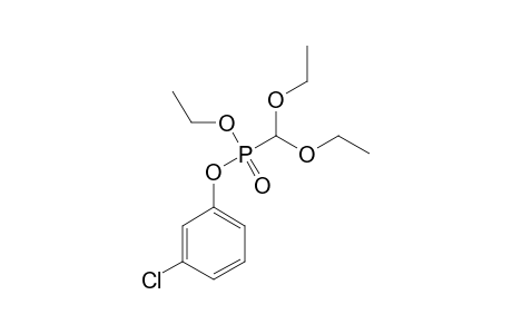 ETHYL_3-CHLOROPHENYL-(DIETHOXYMETHYL)-PHOSPHATE
