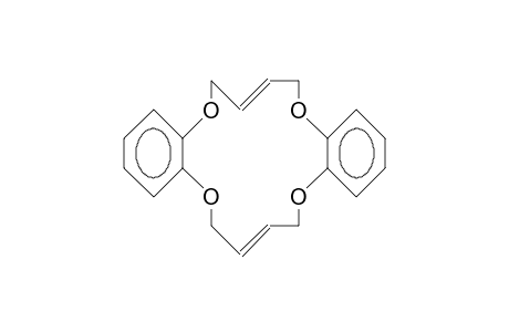 2,3:10,11-Dibenzo-trans-6,7,14,15-tetradehydro-16-crown-4