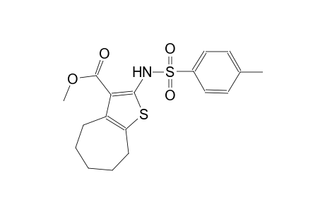 methyl 2-{[(4-methylphenyl)sulfonyl]amino}-5,6,7,8-tetrahydro-4H-cyclohepta[b]thiophene-3-carboxylate