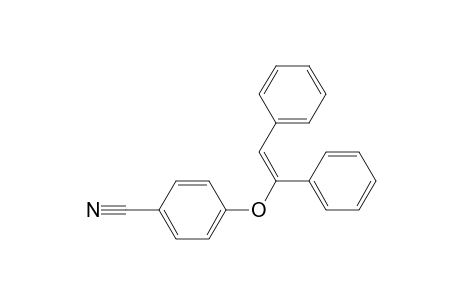 4-[(E)-1,2-Diphenylvinyloxy]benzonitrile
