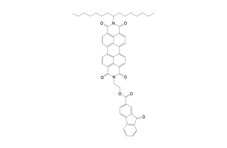 N-(1-Heptyloctyl)-N'-(2-ethoxycarbonyl-2-fluorene-9-onyl)perylene-3,4:9,10-tetracarboxylic bisimide