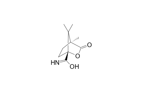 (1S,4R)-1,7,7-trimethyl-2-oxidanylidene-3-oxabicyclo[2.2.1]heptane-4-carboxamide