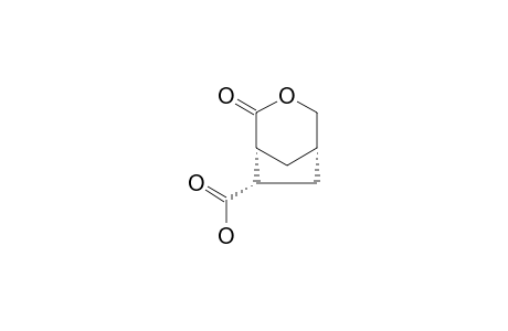 (R,5R,7R)-3-OXABICYClO-[3.2.1]-OCTAN-2-ONE-7-CARBOXYLIC-ACID